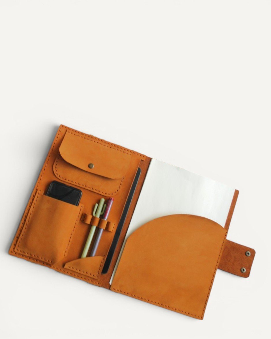 A4 Deri Organizer Tarçın