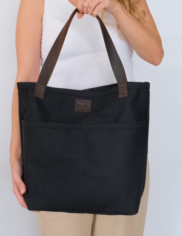 Natural Tote Bag Siyah