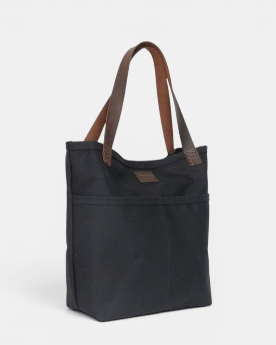 Natural Tote Bag Siyah - Görsel 4