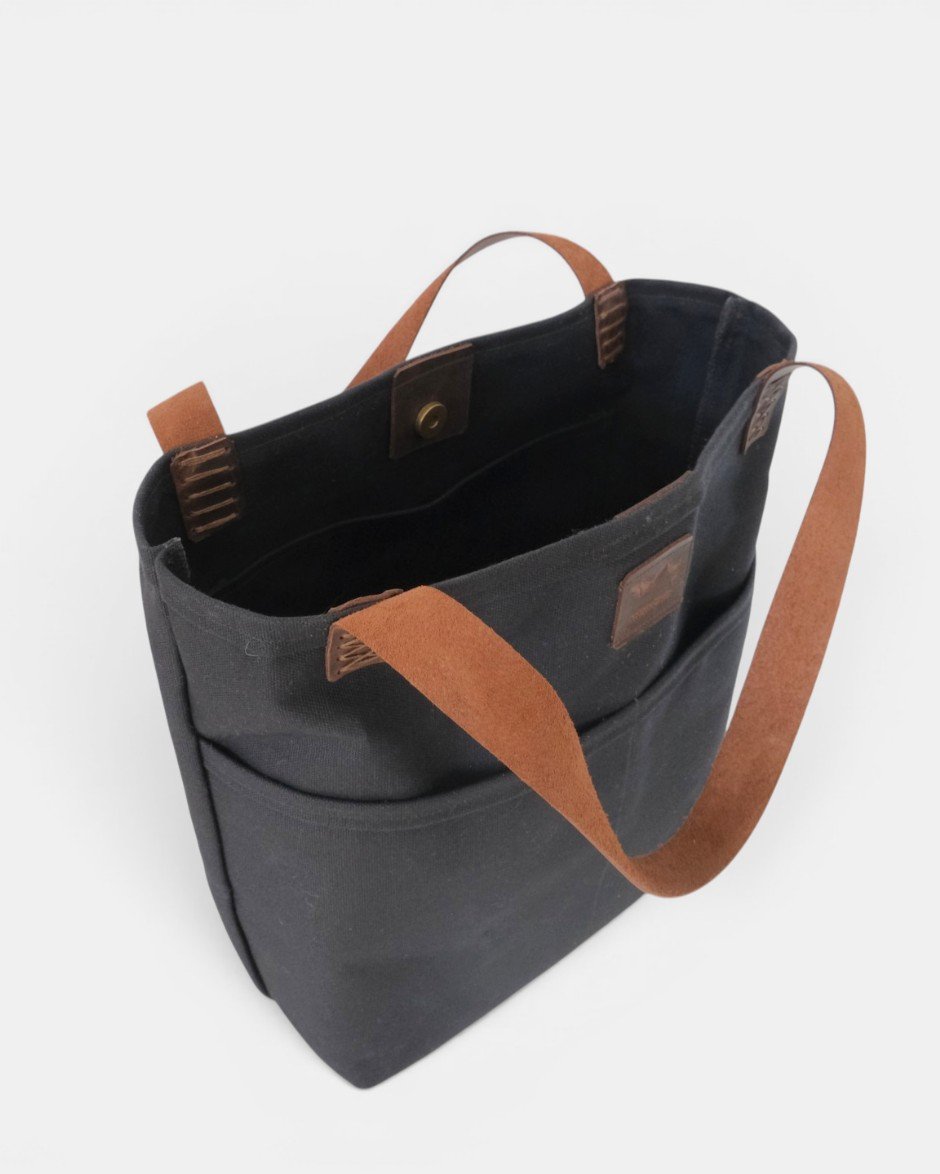 Natural Tote Bag Siyah - Görsel 3